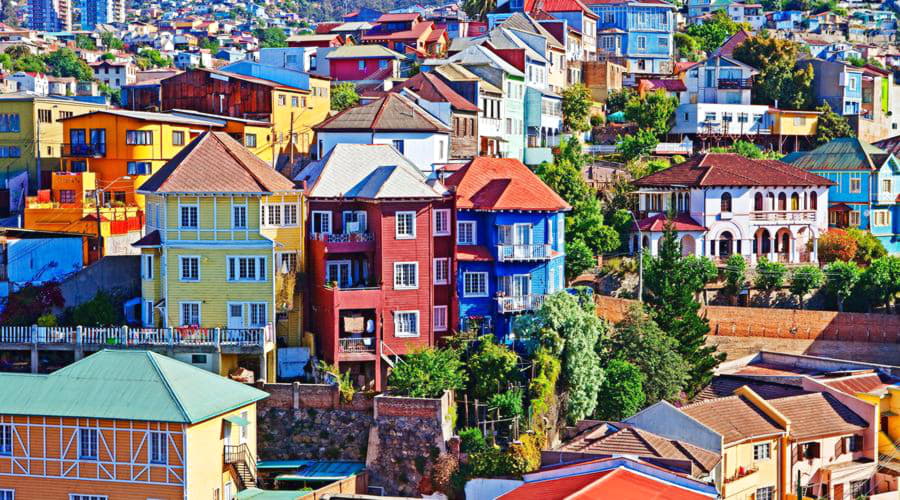 I nostri servizi di noleggio auto offrono una vasta selezione di veicoli a Valparaíso.